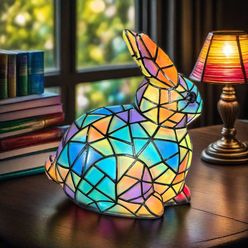 Clochette | Värvikas klaasist jäneseen lamp Magisk
